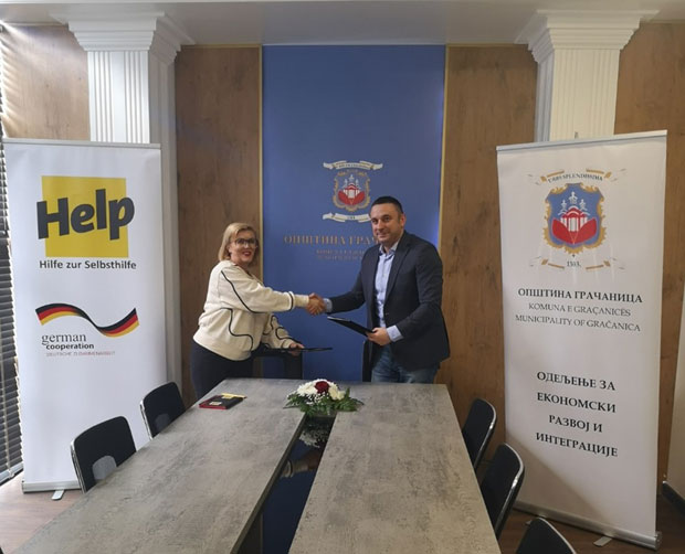 ПОМОЋ ПРИВАТНОМ СЕКТОРУ: Општина Грачаница потписала споразум са организацијом “Хелп“