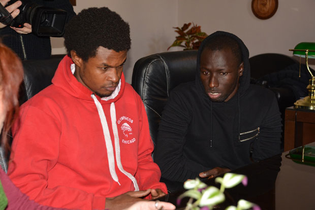 ИБРА И БАХА ИГРАЈУ УТАКМИЦУ У ПЕТАК: Нападнути фудбалери Напретка први пут у јавности после инцидента