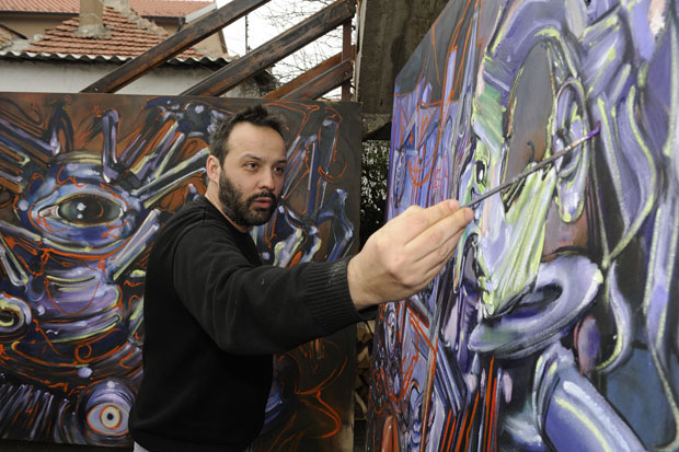 У ВРЕМЕНУ НАСУКАНИХ КИТОВА: Изложба Немање Мате Ђорђевића у Галерији 73 