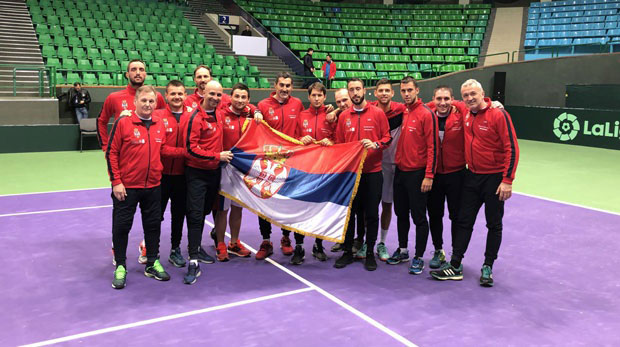 Србији тешка група на финалном турниру Дејвис купа