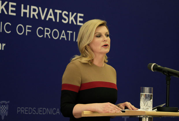 Китаровић примила чланове тзв. Почасног блајбуршког вода и осуђеног убицу(ФОТО)