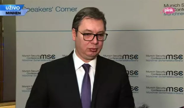 ВУЧИЋ ИЗ МИНХЕНА: Борио сам се као лав, важно да људи виде у колико смо тешкој ситуацији