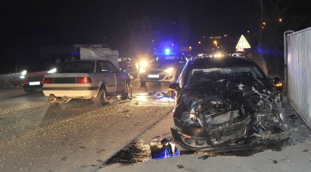 УДЕС У ПОДГОРИЦИ: Повређено шест особа (ФОТО)