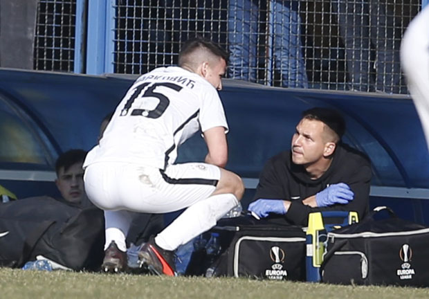 МЛАДИ ДЕФАНЗИВАЦ ПРОТИВ БАЧКЕ ДОЖИВЕО ПОВРЕДУ ДЕСНОГ КОЛЕНА: Крај сезоне за Марковића?