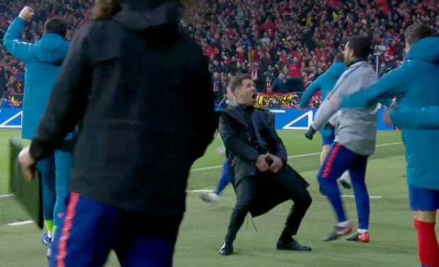 Симеоне покушао да оправда ружан гест: Порука за навијаче Атлетика