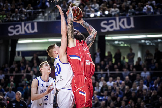 КРАЈ: Естонија-Србија 71:70