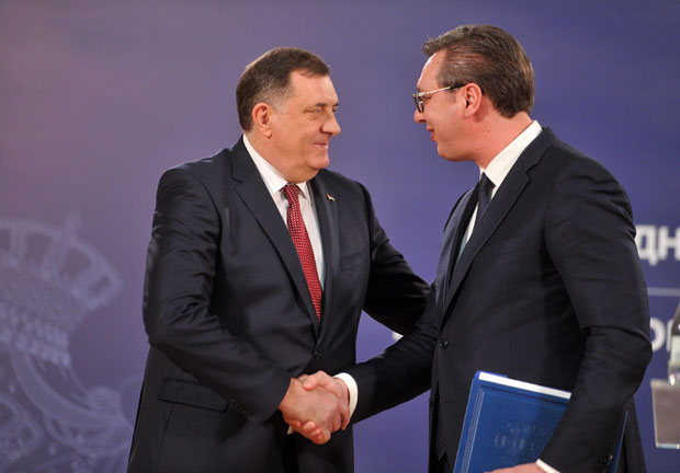 ЗАВРШЕН САСТАНАК ВУЧИЋА И ДОДИКА: Наставићемо јединствено да делујемо 