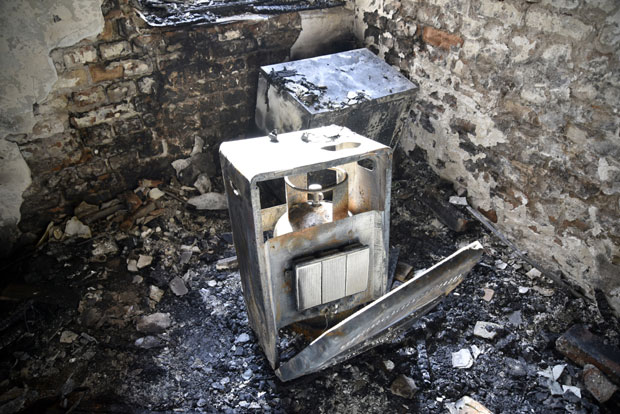 Експлозија плина уништила станове