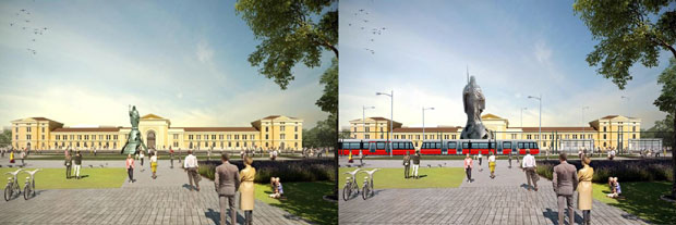 ДНЕВНИК ЗАБЛУДА: Трамваји и споменици