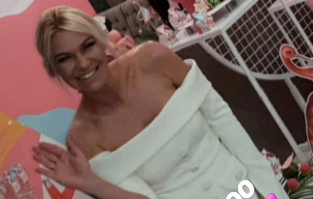 Наташа Беквалац прославила први рођендан ћерке Катје (ФОТО)