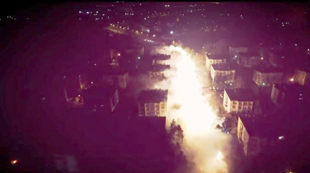 ДЕРБИ УВЕРТИРА: “Гробари” запалили Падињак