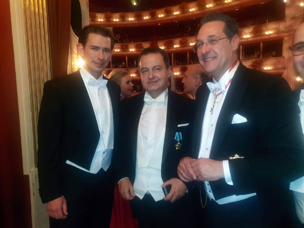 Министар Дачић на Опернбалу у Бечу