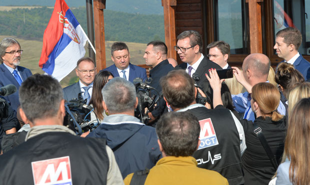 Вучић: Хоће да ослабе север Косова да би напали Србе