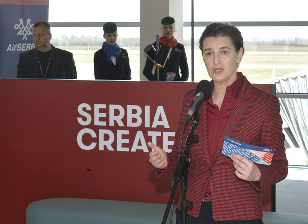 Брнабић: Уговор о концесији аеродрома ускоро пред јавношћу