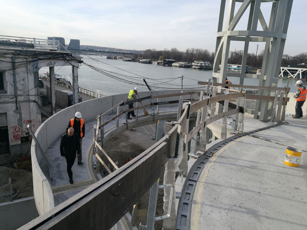 Радојичић: Прва фаза изградње пасареле на Калемегдану средином лета