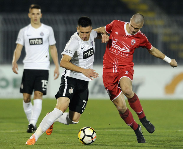 ПАРТИЗАН ГОСТУЈЕ ВОЖДОВЦУ: Црно-бели желе повратак на стазу успеха