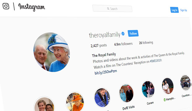 Краљица почела да користи Инстаграм, објавила прву фотографију