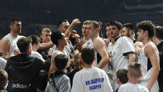 ПОКАЗАЛИ ДА СМО ТИМ: Ослабљени кошаркаши Партизана против Игокее испунили главни задатак