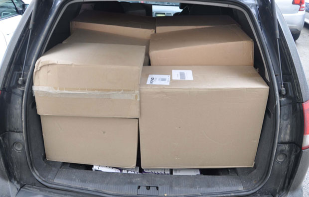 АКЦИЈА КРАЉЕВАЧКЕ ПОЛИЦИЈЕ: Заплењено 11.000 паклица страних цигарета