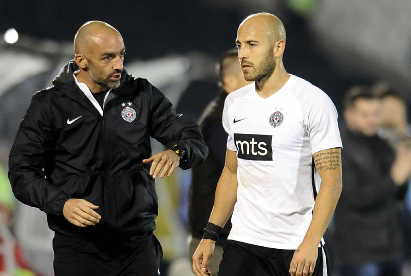 Лазетић на клупи Партизана против Напретка