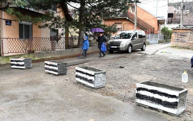 Бетонске рампе усред Миријева