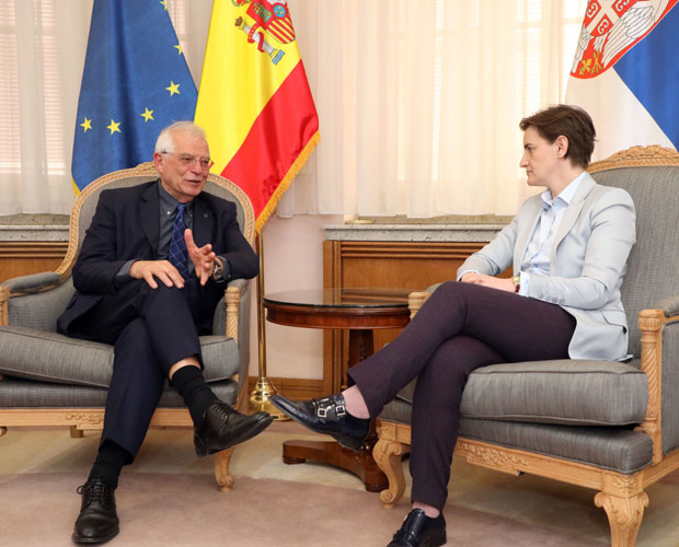 Брнабић и Борел: Веома добри односи Шпаније и Србије