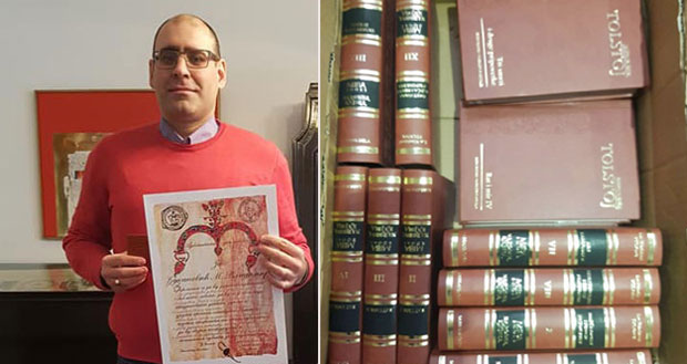 ШПИЈУНКА: Толстој на дар