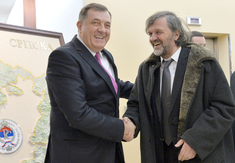 Додик именовао Кустурицу за саветника у Председништву БиХ