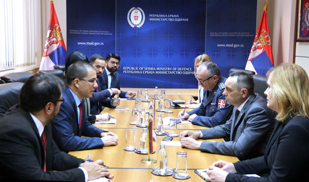 Вулин сe састао са шефом дипломатије Венецуеле