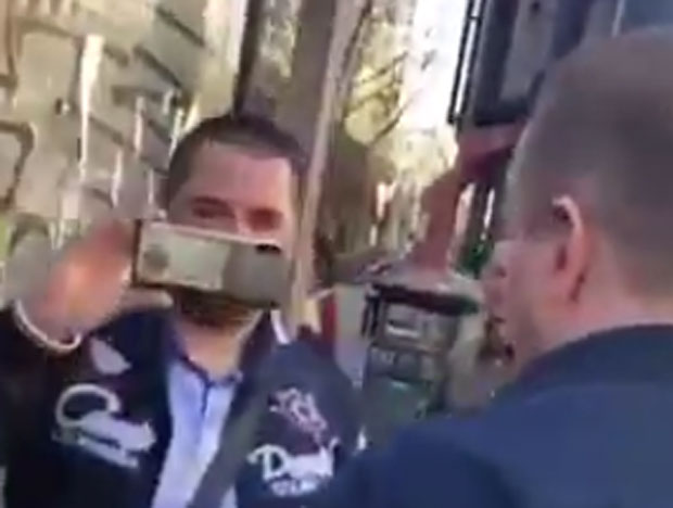 Ђилас насрнуо на полицајце у цивилу (ВИДЕО)