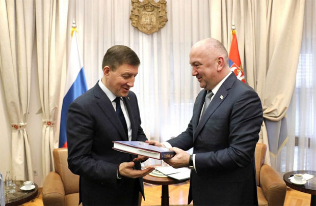 ПОПОВИЋ СА ТУРЧАКОМ: Србија захвална Русији што је осудила незакониту агресију НАТО пакта