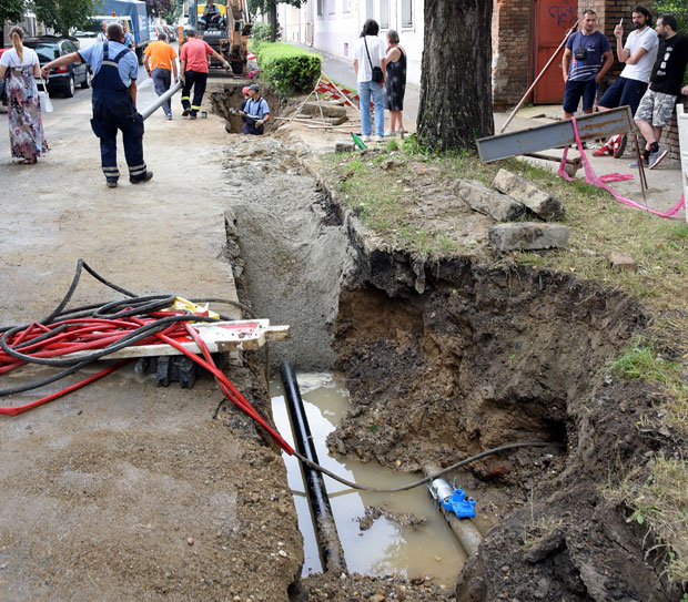 За санацију Новоградске 100 милиона динара