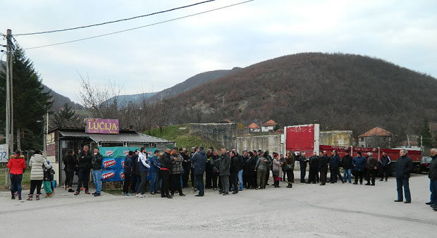 Протестни скуп поводом пребијања Игора Томкића
