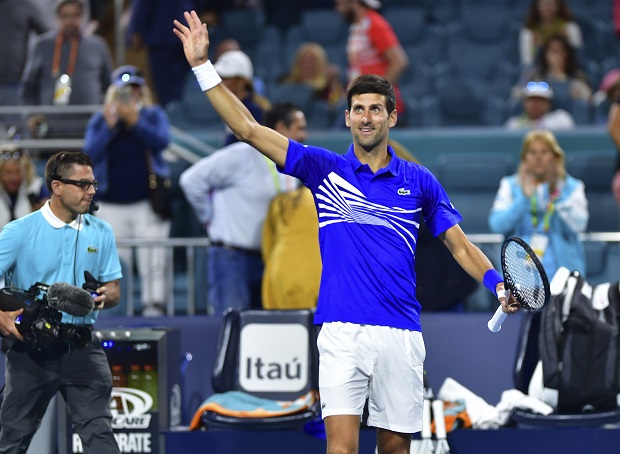 ЂОКОВИЋ СИГУРАН ПРОТИВ ТОМИЋА: Новака чека Делбонис, Јанко елиминисан у другом колу Мајамија