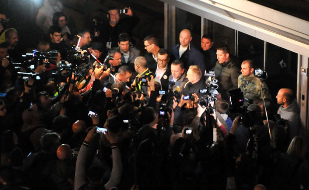 Протест у Београду: Бошко и Ђилас на две стране