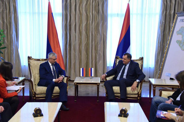 Додик и Примаков: Однос БиХ и Русије добри