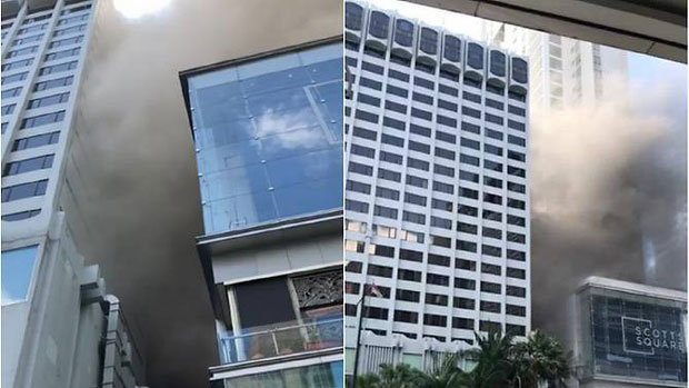 Пожар у хотелу, 500 људи евакуисано (ВИДЕО)