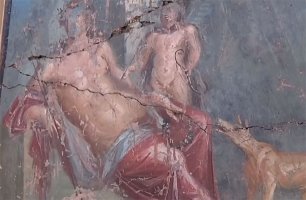  У Помпејима пронађена вредна фреска Нарциса