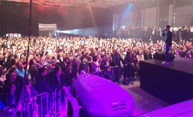 СПЕКТАКЛ У СЛОВЕНИЈИ: Драгана, Лапсус бенд, Бекута и Џеј одували Љубљану (ВИДЕО+ФОТО)