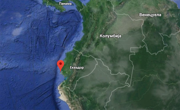  Снажан земљотрес регистрован у Еквадору
