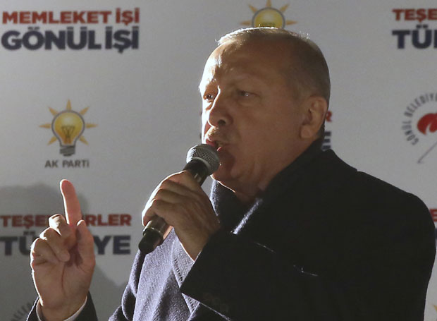 ПОСЛЕ ПОРАЗА У ПРЕСТОНИЦИ: Ердоган се жалио на резултате избора у Анкари
