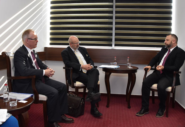 Јевтић са представницима ОЕБС-а: Дати шансу дијалогу
