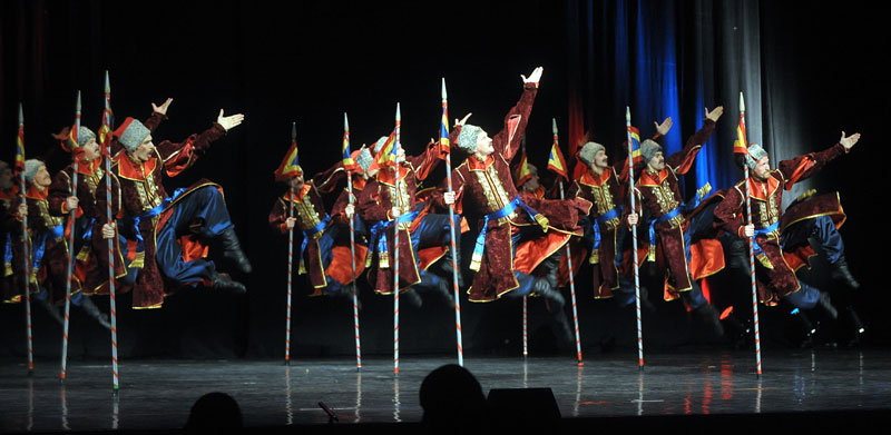 Руски козаци 19. априла у Центру Сава