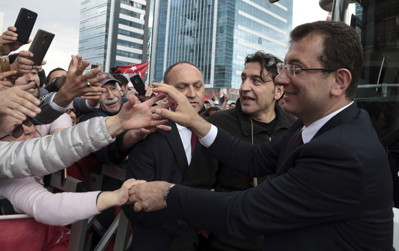 Имамоглу у Истанбулу поново у кампањи за градоначелника