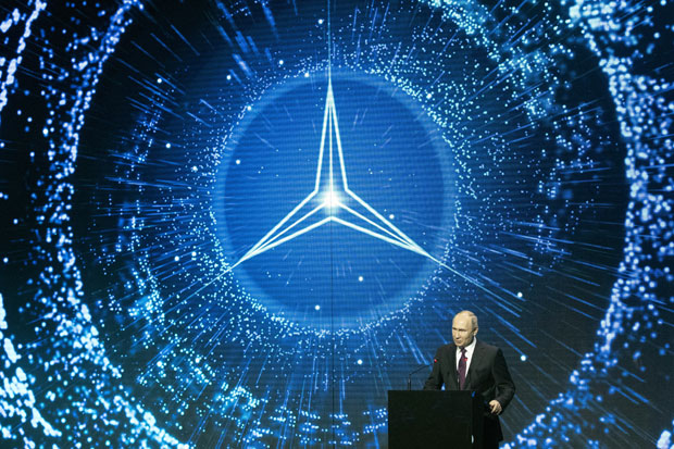 Мерцедес са руских трака