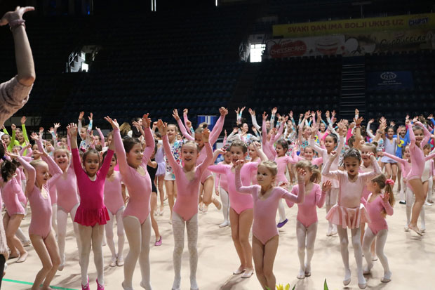 У недељу Палилила куп у ритмичкој гимнастици 