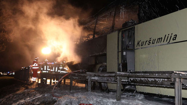 Изгорео аутобус из Србије у Немачкој, возач у болници 