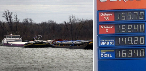 И дупло дно диже цене горива