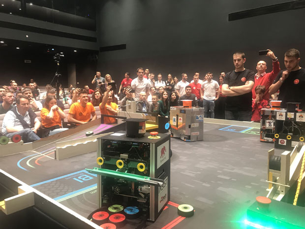 Роботи бране боје Србије у Француској