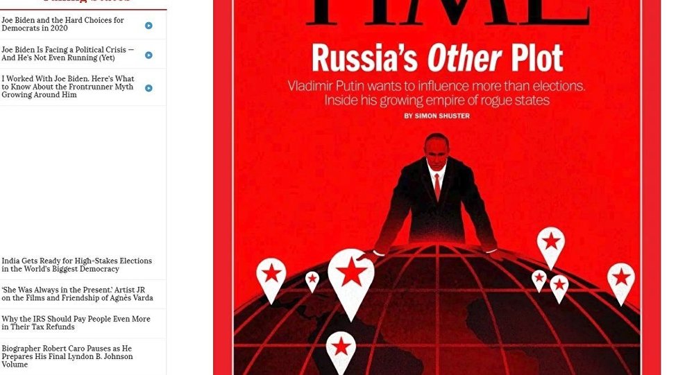 Амерички часопис Тајм „раскринкава“ наводни Путинов тајни план